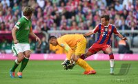 Fussball 1. Bundesliga Saison 14/15: FC Bayern Muenchen - Werder Bremen