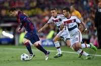 Fussball CHL 14/15 Halbfinale: Lionel Messi (Barca)