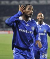 Fussball International Champions League  JUBEL Drogba  (FC Chelsea London)