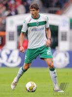 FUSSBALL 1. BUNDESLIGA: Bremen, BOENISCH Einzelaktion