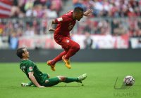 Fussball 1. Bundesliga Saison 14/15: FC Bayern Muenchen -  FC Augsburg