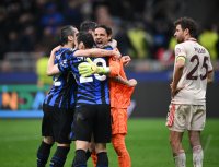 FUSSBALL CHAMPIONS LEAGUE SAISON 24/25
Viertelfinal Rueckspiel, Inter Mailand - FC Bayern Muenchen
