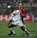 Fussball CHL AC Mailand  -  Inter Mailand