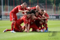Fussball 1. Bundesliga 2012/2013:  Fototermin beim  FC Bayern Muenchen