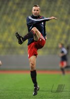 Fussball 1. Bundesliga : Fernseh Moderator Kai Pflaume (FC Bayern)