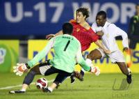 Fussball International  U 17 Weltmeisterschaft       HalbfinaleSpanien - GhanaSpain vs. Ghana