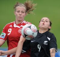 Fussball Frauen FIFA U 17  WM  2008  Neuseeland - Daenmark