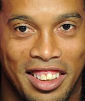 FUSSBALL INTERNATIONAL: AC Mailand - Lazio Rom, RONALDINHO