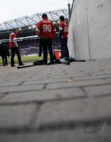 FUSSBALL, 1. BUNDESLIGA, 24. Spieltag: Hannover - Wolfsburg