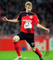 FUSSBALL, 1. BUNDESLIGA, 24. Spieltag: Leverkusen, KIESSLING Einzelaktion