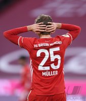 Fussball 1. Bundesliga Saison 20/21: FC Bayern Muenchen - SV Werder Bremen