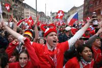 FUSSBALL EURO 2008: Public-Viewing in Basel