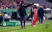Fussball DFB Pokal Viertelfinale 22/23: FC Bayern Muenchen - SC Freiburg