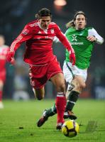 FUSSBALL, 1. BUNDESLIGA, 19. Spieltag: Bremen - Bayern