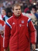 Fussball 1. Bundesliga Saison 14/15: Holger Badstuber (FC Bayern Muenchen)