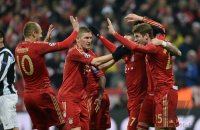 FUSSBALL INTERNATIONAL CHL VIERTELFINALE 12/13: FC Bayern Muenchen - Juventus Turin