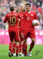 Fussball 1. Bundesliga, Saison 2011/2012:  FC Bayern Muenchen - TSG 1899 Hoffenheim