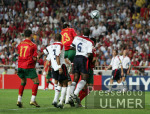 Fussball INTERNATIONAL  EURO 2004  Portugal - England im Stadion da Luz in Lissabon 24.06.2004