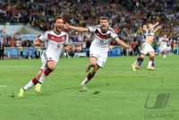 FUSSBALL WM 2014, FINALE: Deutschland - Argentinien