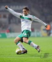 FUSSBALL 1. BUNDESLIGA: Bremen, FRINGS Einzelaktion