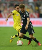 Fussball 1. Bundesliga, Supercup: FC Bayern Muenchen - Borussia Dortmund