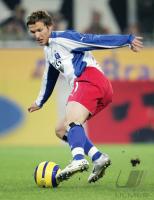 Fussball 1. Bundesliga: HSV, LAUTH Einzelaktion am Ball