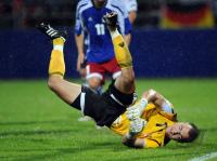 Fussball WM  2010  Qualifikation: Liechtenstein - Deutschland