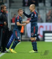 FUSSBALL  CHL  Saison 2013/2014:  FC Bayern Muenchen  - ZSKA Moskau