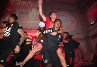 Fussball CHL FINALE 19/20 in Lissabon: Sieger FC Bayern Muenchen, Hotel-Party