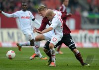 Fussball 1. Bundesliga, Saison 2012/2013: 1. FC Nuernberg - FC Augsburg