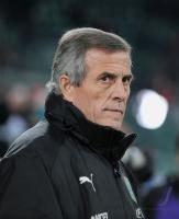 Fussball International:  Trainer Oscar Washington Tabarez (URU)