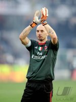 FUSSBALL SERIE A: Torwart Christian Abbiati (AC Mailand)