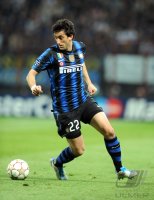 FUSSBALL CHL  Saison 10/11: Diego Milito (Inter Mailand)