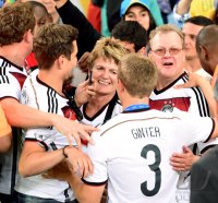 FUSSBALL WM 2014, FINALE: JUBEL Matthias Ginter (Deutschland)