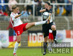Fussball Uefa-Cup Frauen: Frankfurt - UMEA, Zweikampf