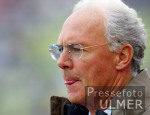 Fussball 1. Bundesliga: Bayern, Beckenbauer Portrait