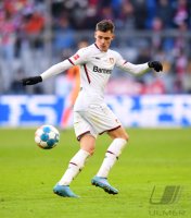 Fussball 1. Bundesliga Saison 21/22: FC Bayern Muenchen - Bayer 04 Leverkusen