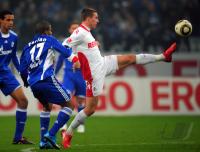 FUSSBALL, 1. BUNDESLIGA, 22. Spieltag: Schalke - Koeln