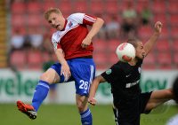 Fussball 3. Bundesliga : SpVgg Unterhaching  - FC Hansa Rostock
