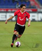 FUSSBALL, 1. BUNDESLIGA, 24. Spieltag: Hannover, SCHMIEDEBACH Einzelaktion