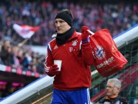 Fussball 1. Bundesliga Saison 14/15: FC Bayern Muenchen - TSG 1899 Hoffenheim