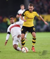 Fussball DFB Pokal Viertelfinale 15/16: VfB Stuttgart - Borussia Dortmund