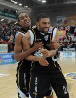 Basketball  1. Bundesliga  09/10  Walter Tigers Tuebingen - Brose Baskets