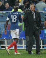 FUSSBALL INTERNATIONAL: Trainer Laurent BLANC (Frankreich)