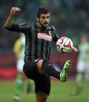 Fussball, 1. Bundesliga  Saison 2014/2015: VfL Wolfsburg - SC Freiburg