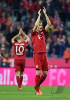 Fussball 1. Bundesliga Saison 15/16: FC Bayern Muenchen - VfB Stuttgart