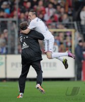 Fussball 1. Bundesliga  Saison 2010/2011:  JUBEL FC Bayern Muenchen