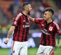 Fussball International Serie A 14/15:  JUBEL Jeremy Menez (AC Mailand)