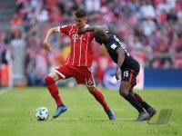 Fussball  1.Bundesliga   Saison 17/18: FC Bayern Muenchen - Eintracht Frankfurt