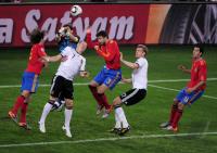 FUSSBALL WM 2010  HALBFINALE: Deutschland - Spanien